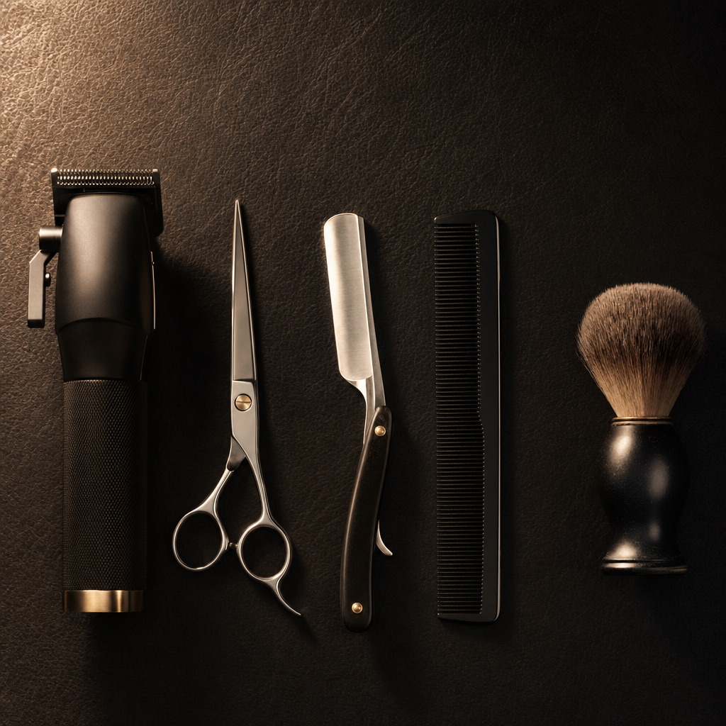 Herramientas de barbero